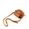 Kožená crossbody kabelka Mazzini M82 camel