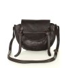Kožená crossbody kabelka Mazzini M82 hnědá