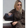 Kožená crossbody kabelka Mazzini M17M8 černá