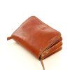 Kožená crossbody kabelka Mazzini M17M8 camel
