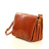 Kožená crossbody kabelka Mazzini M17M8 camel