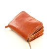 Kožená crossbody kabelka Mazzini M17M8 camel