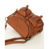 Kožená kabelka přes rameno Mazzini M14M9 camel