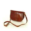 Kožená crossbody kabelka přes rameno Mazzini M12M7 camel