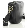 Kožená crossbody kabelka přes rameno Mazzini M230 černá