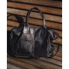Dámská kožená shopper bag kabelka Mazzini M169 černá