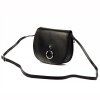 Dámská kožená crossbody kabelka Florence 38 černá