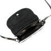 Dámská kožená crossbody kabelka Florence 38 černá