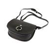 Dámská kožená crossbody kabelka Florence 38 černá