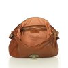 Kožená kabelka přes rameno Mazzini M11M hnědá