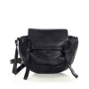 Kožená crossbody kabelka Mazzini M82 černá