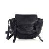 Kožená crossbody kabelka Mazzini M82 černá