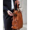 Kožená kabelka přes rameno Mazzini M202 camel