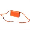 Dámská kožená crossbody kabelka Gregorio 107 oranžová