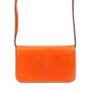 Dámská kožená crossbody kabelka Gregorio 107 oranžová