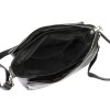 Kožená crossbody kabelka MiaMore 01-002 černá