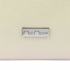 Kožená crossbody kabelka MiaMore 01-002 béžová