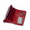 Dámská kožená peněženka Gregorio  LN-110 červená
