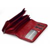Dámská kožená peněženka Gregorio  LN-110 červená