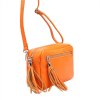 Kožená crossbody kabelka Luka 20-030 oranžová