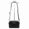 Kožená crossbody kabelka MiaMore 01-027 černá