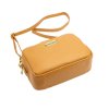 Kožená crossbody kabelka MiaMore 01-027 camel