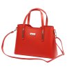 Kožená kufříková kabelka MiaMore 01-035 červená