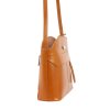 Kožená crossbody kabelka MiaMore 01-012 camel