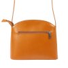 Kožená crossbody kabelka MiaMore 01-012 camel