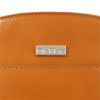 Kožená crossbody kabelka MiaMore 01-012 camel