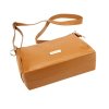 Kožená crossbody kabelka MiaMore 01-002 camel