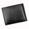 Pánská kožená peněženka Rovicky N992-VT-R8 RFID černá
