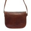 Kožená crossbody kabelka Florence 2005 hnědá