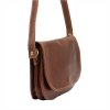 Kožená crossbody kabelka Florence 2005 hnědá