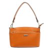 Kožená crossbody kabelka MiaMore 01-013b camel
