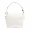 Kožená kabelka Patrizia 419-040-GL bílá