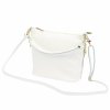 Kožená kabelka Patrizia 419-040-GL bílá