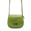 Dámská kožená crossbody kabelka Gregorio 117 olivová