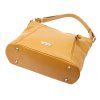Kožená kabelka MiaMore 01-045 camel