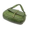 Kožená kabelka přes rameno VS 006 zelená
