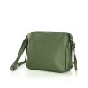 Kožená crossbody kabelka Mazzini MM410 zelená