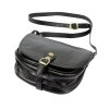 Kožená crossbody kabelka Florence 8863 M modrá