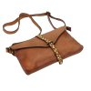 Dámská kožená crossbody kabelka VS 013 camel