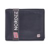 Pánská kožená peněženka Nordee GW-03 RFID černá