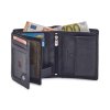 Pánská kožená peněženka Nordee GW-10 RFID černá