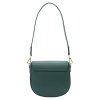 Kožená crossbody kabelka Luka 19-59-2 tyrkysová