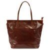 Kožená kabelka Marco 6576 hnědá