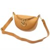 Dámská kožená crossbody kabelka Luka 20-033 camel