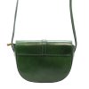 Kožená crossbody kabelka Gregorio 119 zelená
