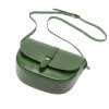 Kožená crossbody kabelka Gregorio 119 zelená